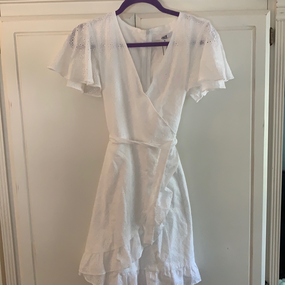 White Rap Dress from Jack by BB Dakota